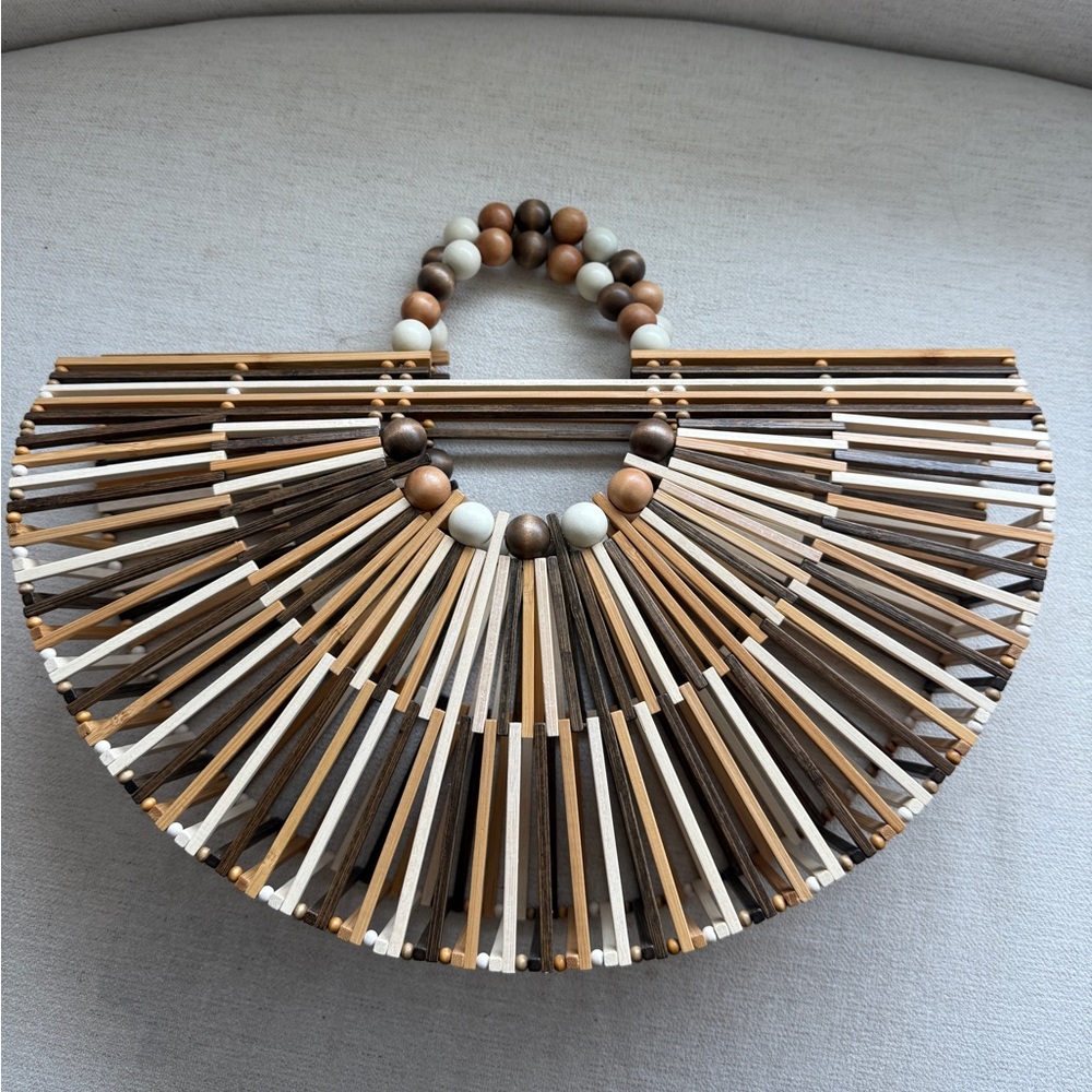 Cult Gaia Fan Ark Handbag